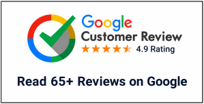 TDC Google Review Badge 2026 black border