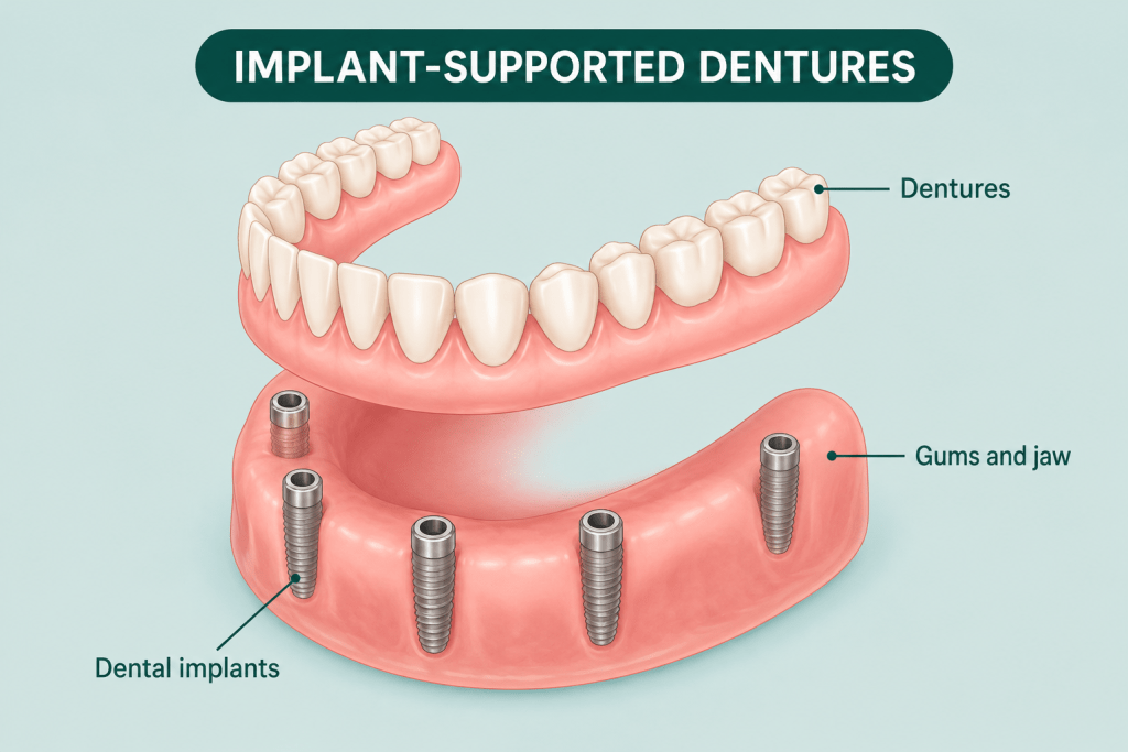 TDC implant supported dentures image